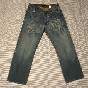 Von Dutch Eye Logo Jeans